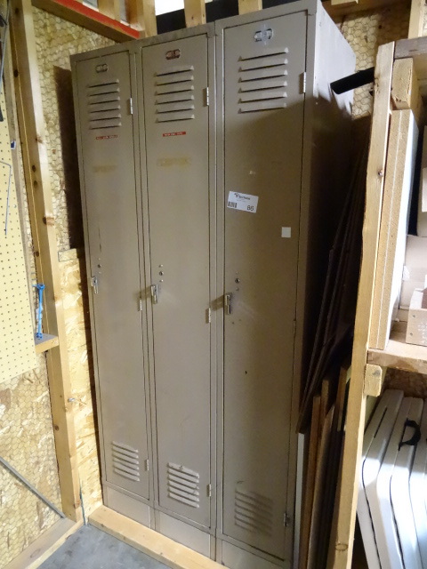 lot 86 image: 3 Bank Locker Unit 36 X 21 X 78