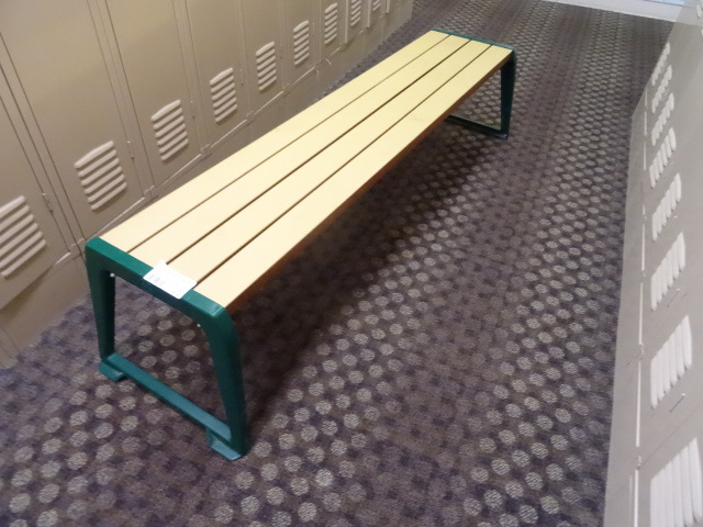 lot 105 image: 71 X 16 X 17 Bench Par Aide Brand