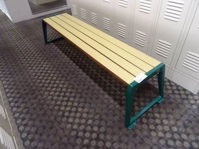 lot 107 image: 71 X 16 X 17 Bench Par Aide Brand