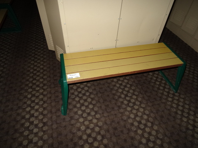 lot 132 image: 46 X 16 X 17 Bench Par Aide Brand