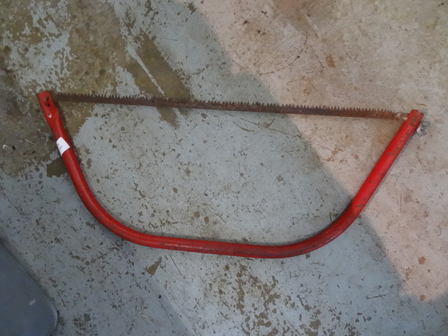 lot 46 image: Large Bow Saw