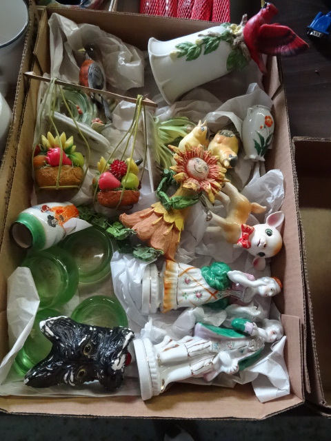 lot 86 image: Misc Figurines 2 Are Made In Occ Japan