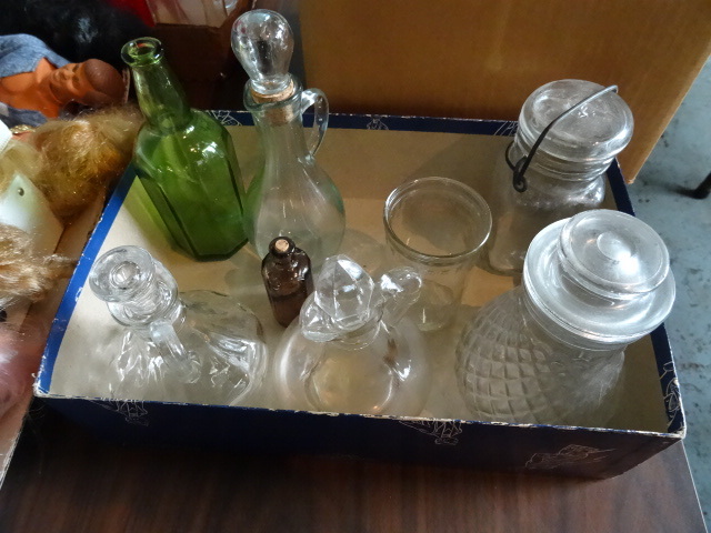 lot 132 image: Misc Glass Bottles