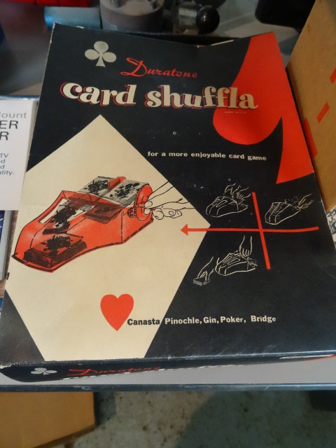 lot 139 image: Vintage Duratone Card Shuffle,