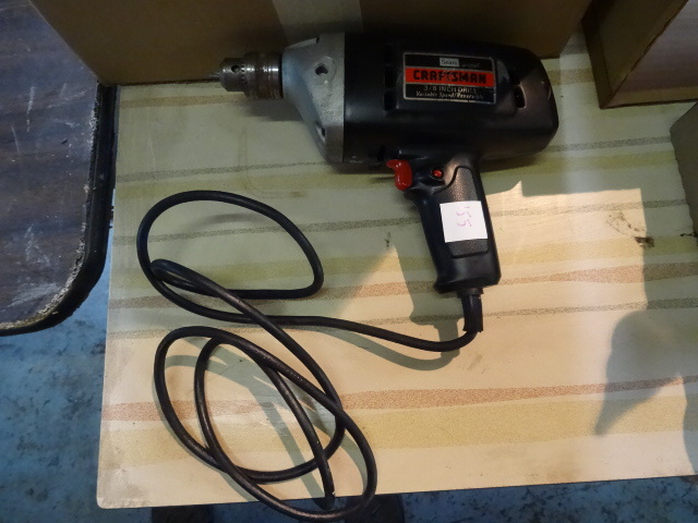 lot 155 image: Craftsman 38 Drill
