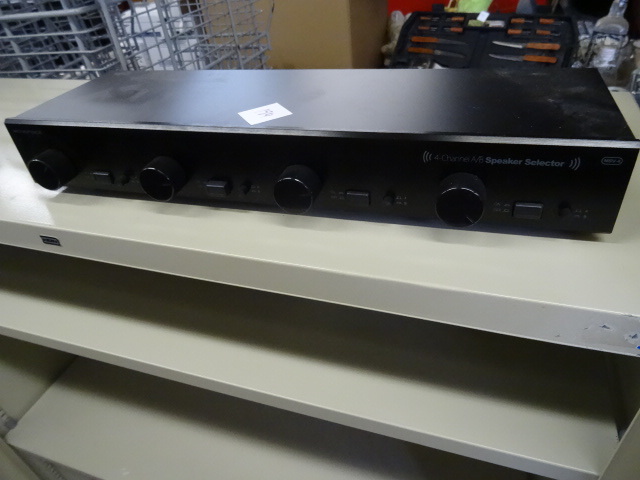 lot 184 image: Monoprice 4 Channel AB Speaker