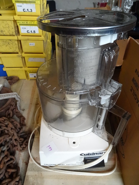 lot 197 image: Cuisinart Food Processor