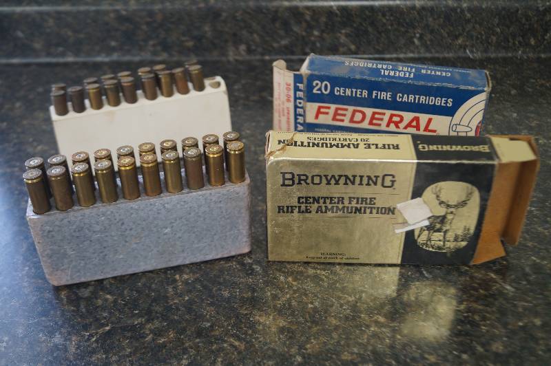 lot 45 image: FederalBrowning 30-06 Brass