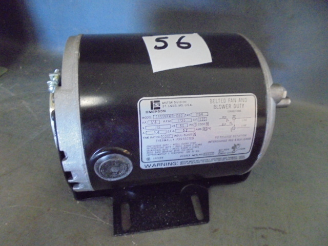Emerson Belt Fan And Duty Blower Motor