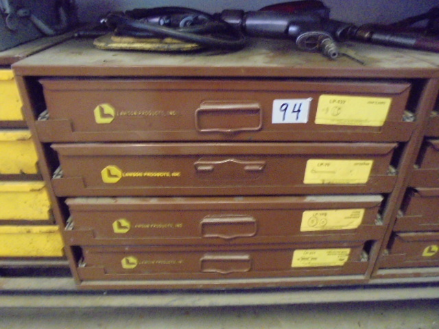 Lawson Metal 4 drawer Organizer & Contents