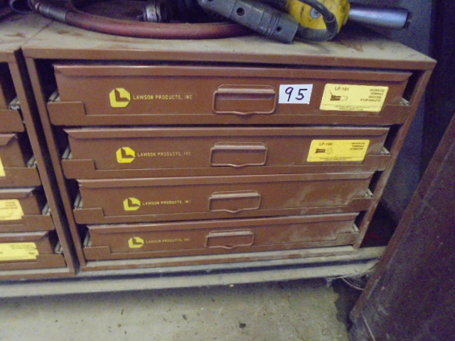 Lawson Metal 4 drawer Organizer & Contents
