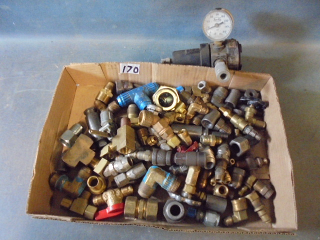 Pipe Fittings and Air Regulator