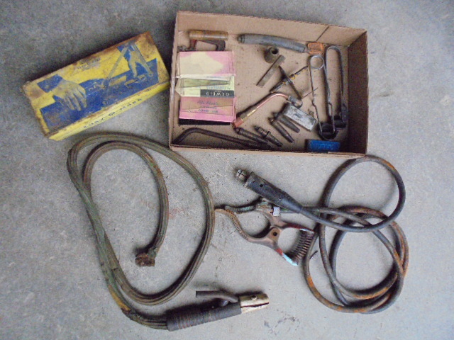 Welding Stick and Ground clamp, Tracer