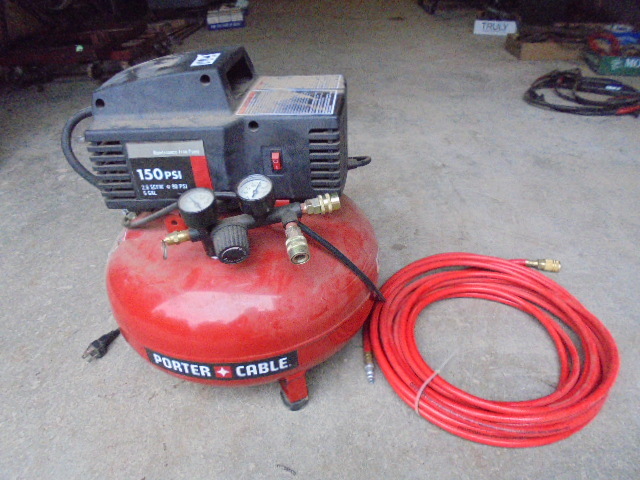 Portable Air Pressure and Hose
