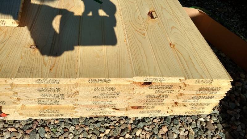 Knotty Pine Tongue and Groove, 6 inch