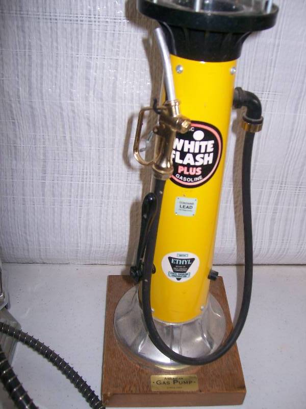 lot 10 image: Fuel Pump Decanters