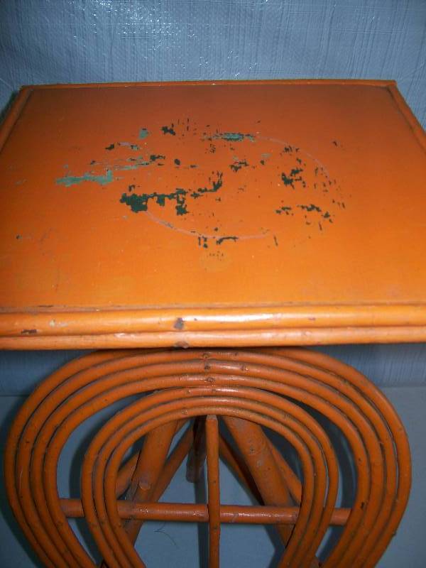 lot 42 image: Vintage Adirondack table