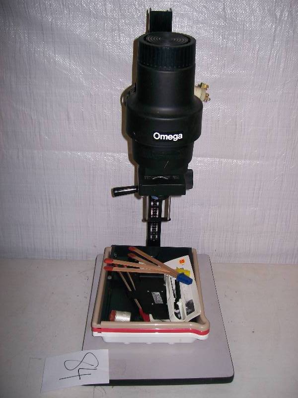 lot 84 image: Omega Enlarger  accessories
