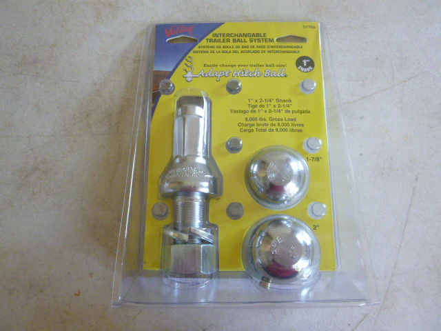 Valley Interchangeable Trailer Ball System