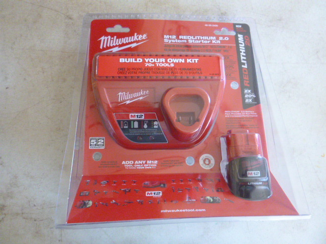 Milwaukee M12 Redlithium 2.0 System Starter Kit