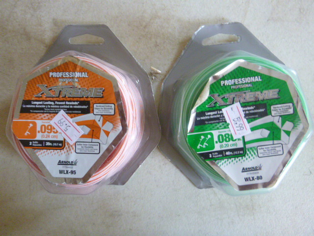2 Packs of Arnold Trimmer Line