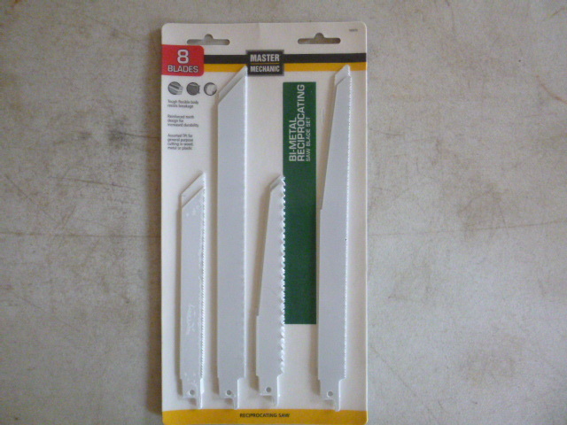 Master Mechanic Reciprocating Saw Blades