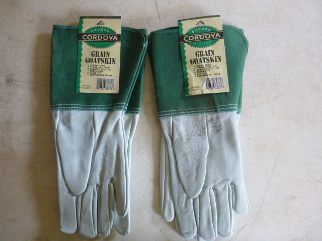 2 Pair of Cordova Gloves Grain Goatskin