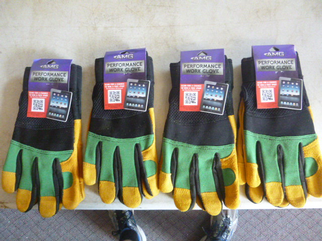 4 Pair of AMG Gloves