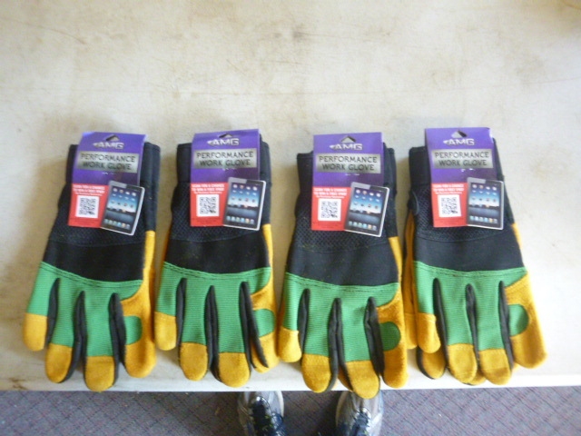 4 Pair of AMG Gloves