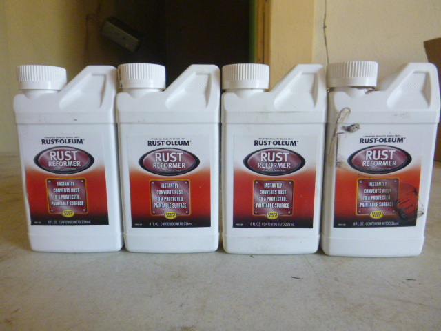 4 Bottles of Rust-Oleum Rust Reformer