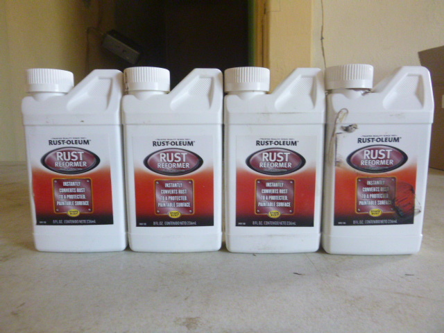 4 Bottles of Rust-Oleum Rust Reformer