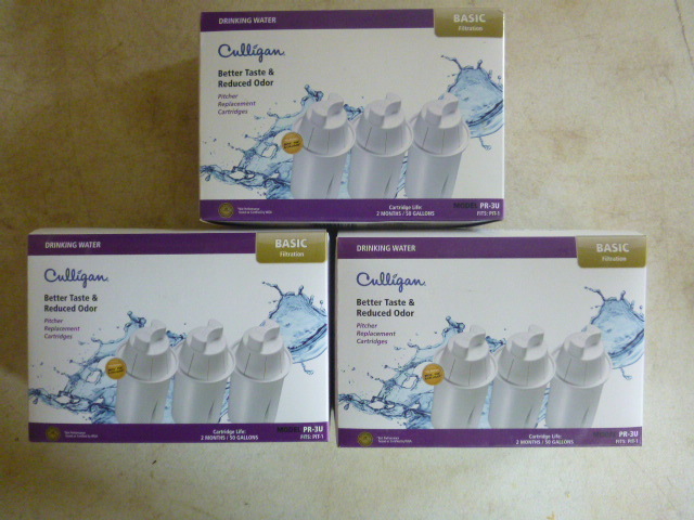 3 Culligan Drinking Water Filters