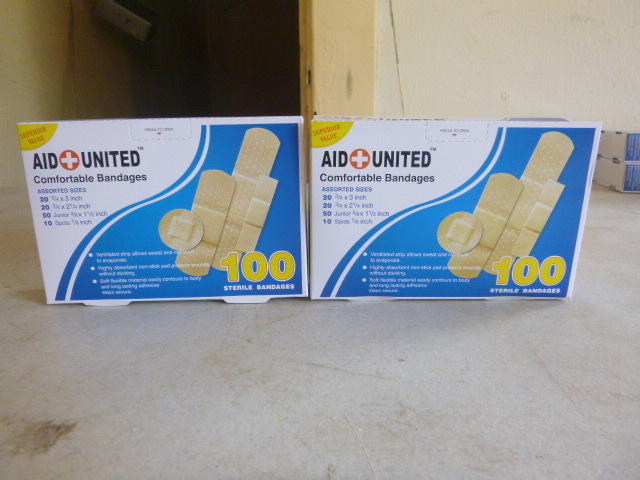 2 Boxes of Aid United Bandages