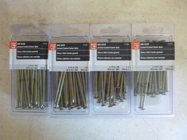 4 Boxes of 16D Nails
