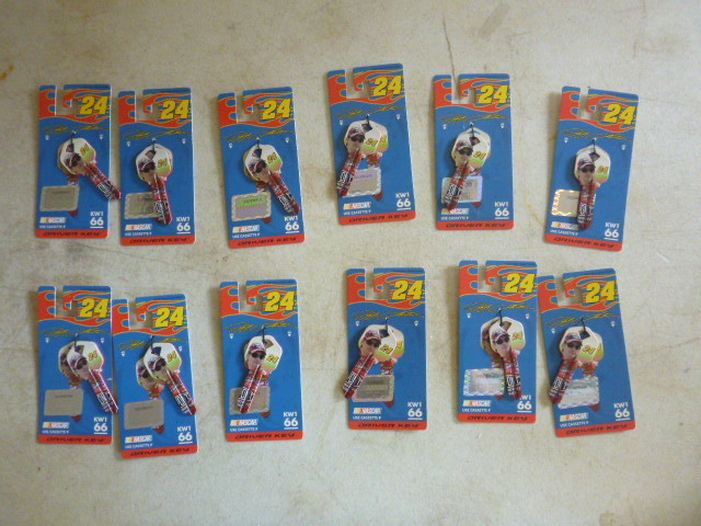 12 Jeff Gordon #24 Keys