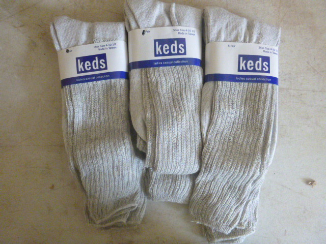 6 Pair of Keds Socks