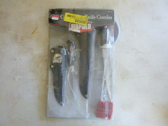 Rapala Soft Grip Filet Knife Combo
