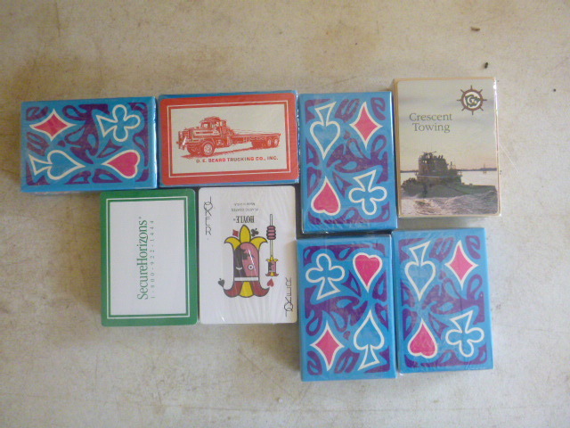 8 Decks of Playing Cards