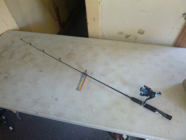 H.T. Lazer Blue Series Rod and Reel