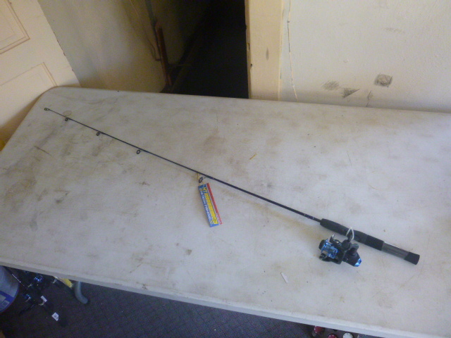 H.T. Lazer Blue Series Rod and Reel
