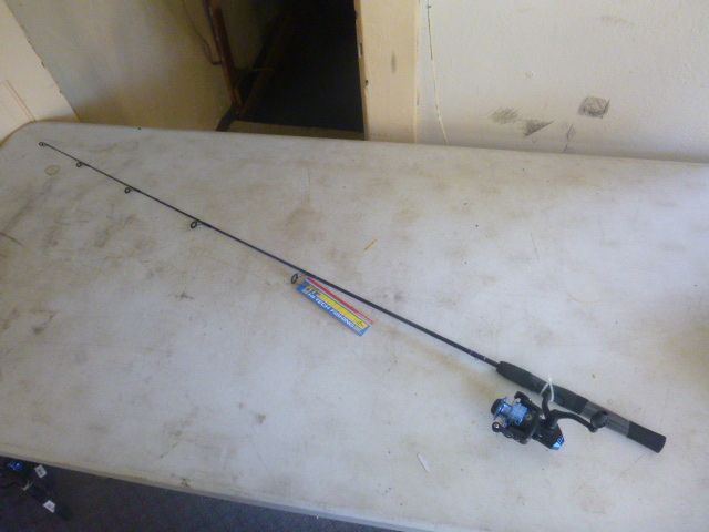 H.T. Lazer Blue Series Rod and Reel