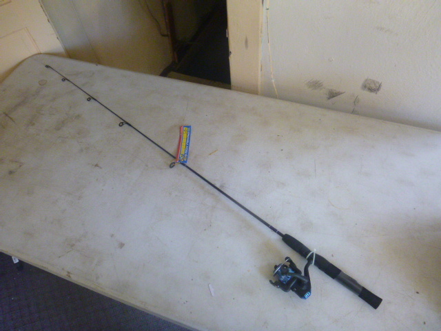 H.T. Lazer Blue Series Rod and Reel