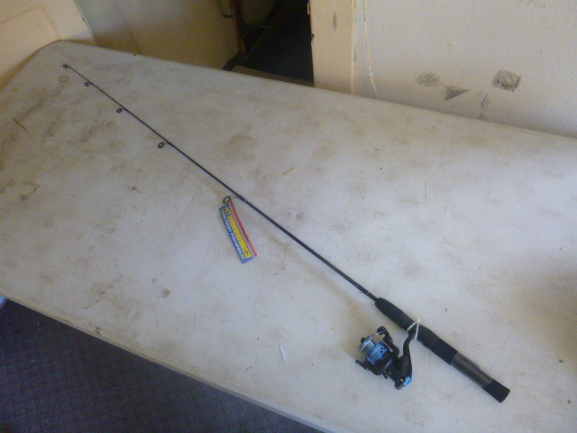 H.T. Lazer Blue Series Rod and Reel
