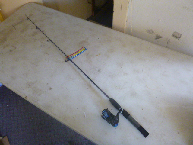 H.T. Lazer Blue Series Rod and Reel