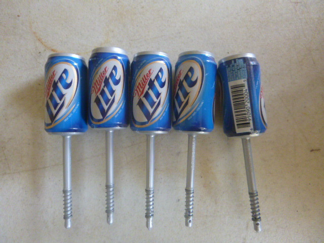 5 Beer Can Bobbers