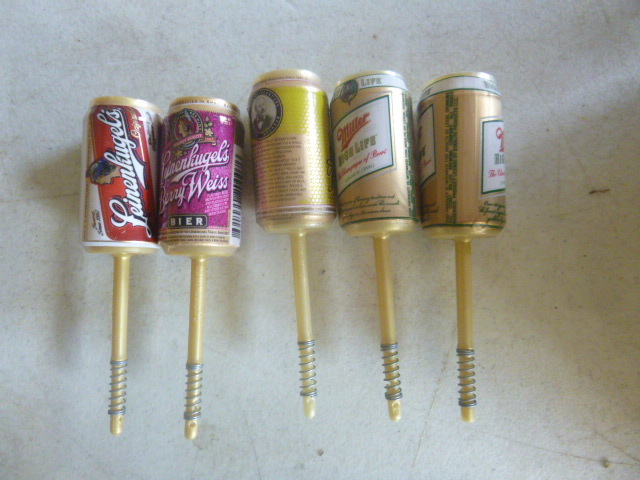 5 Beer Can Bobbers