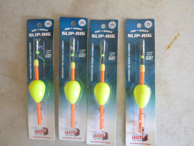 4 Rod-N-Bobbs Convenient Pre-Rigged Slip Bobbers