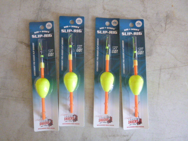 4 Rod-N-Bobbs Convenient Pre-Rigged Slip Bobbers