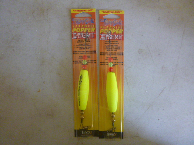 2 Lindy Old Bay Size Paradise Popper X-Treme