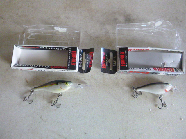 2 Rapala Shad RAPS SSR-5 Deep Runner